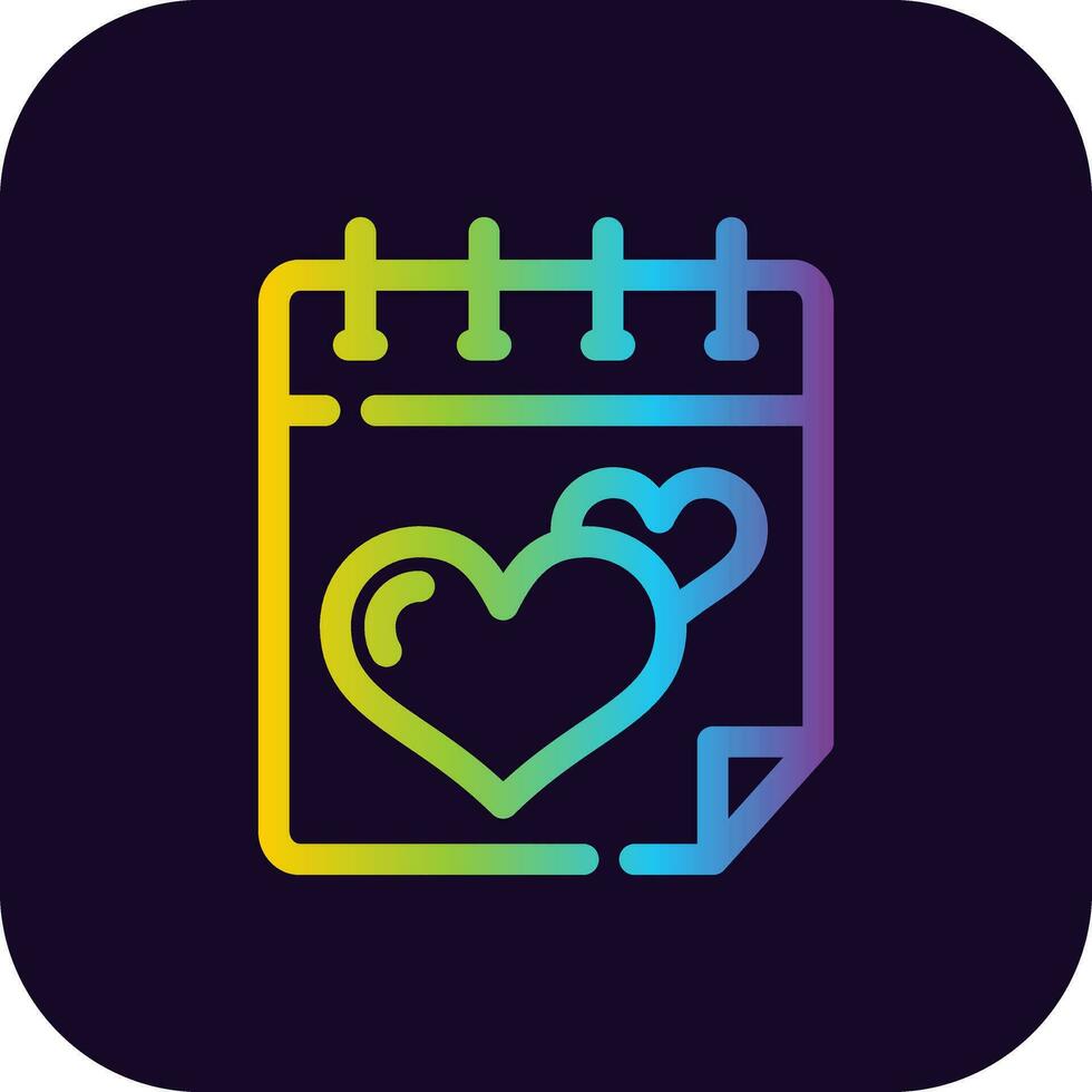 Calendar Creative Icon Design vector