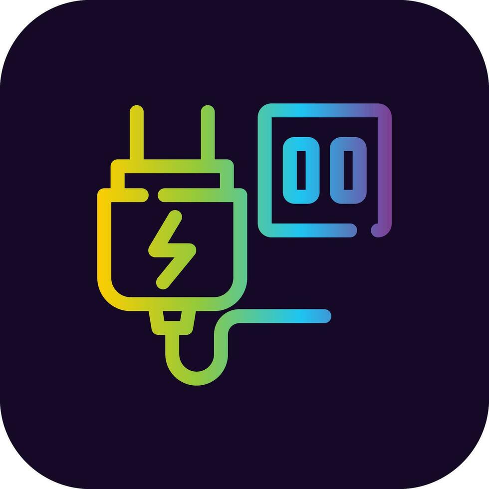 Plug Creative Icon Design vector