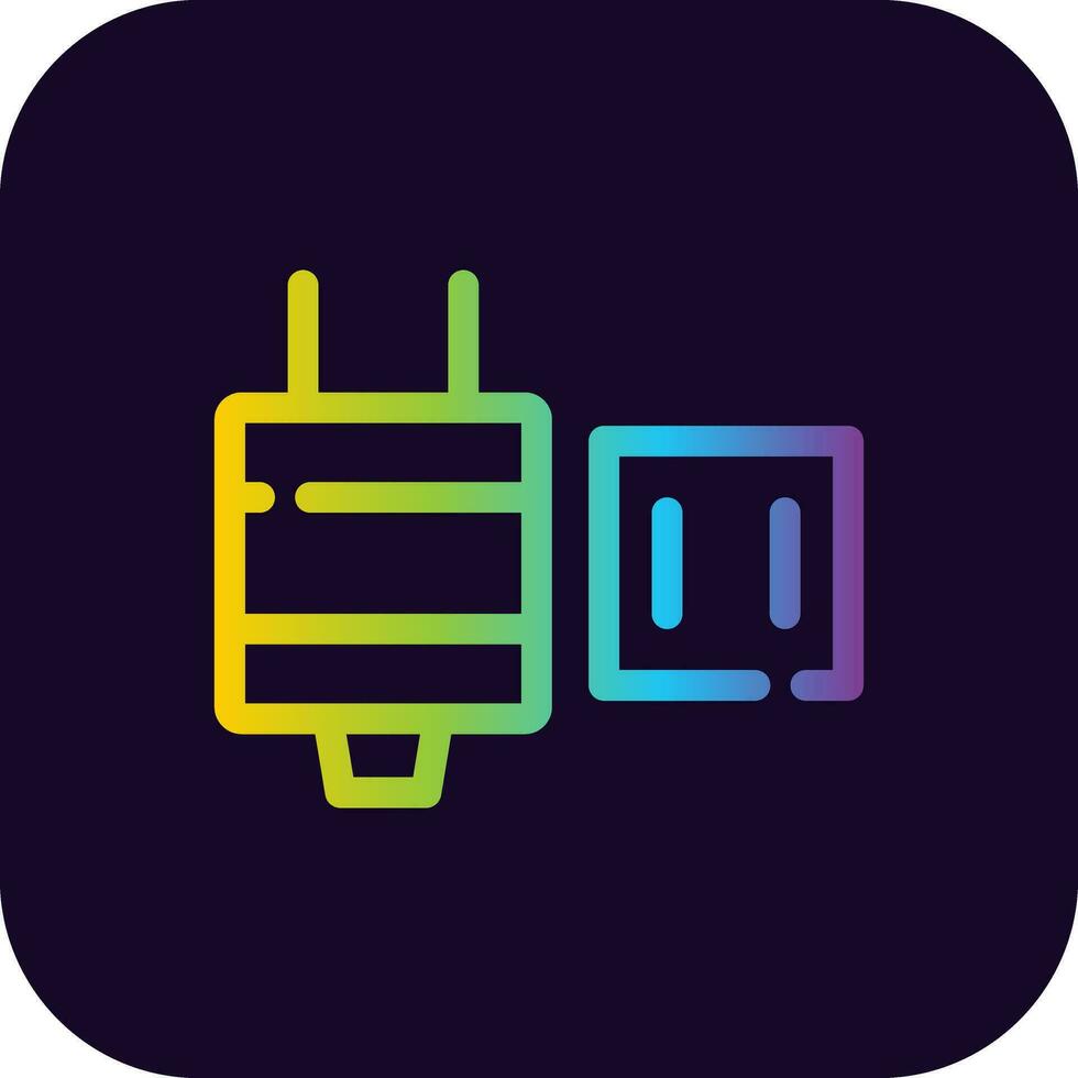 Plug Creative Icon Design vector