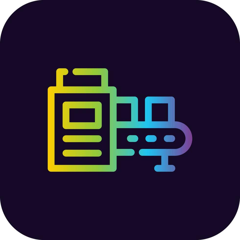 Marking Creative Icon Design vector