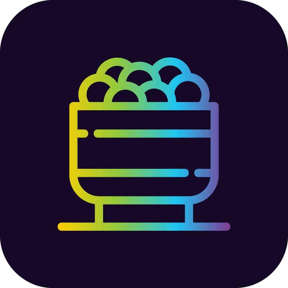 Cereal Creative Icon Design vector