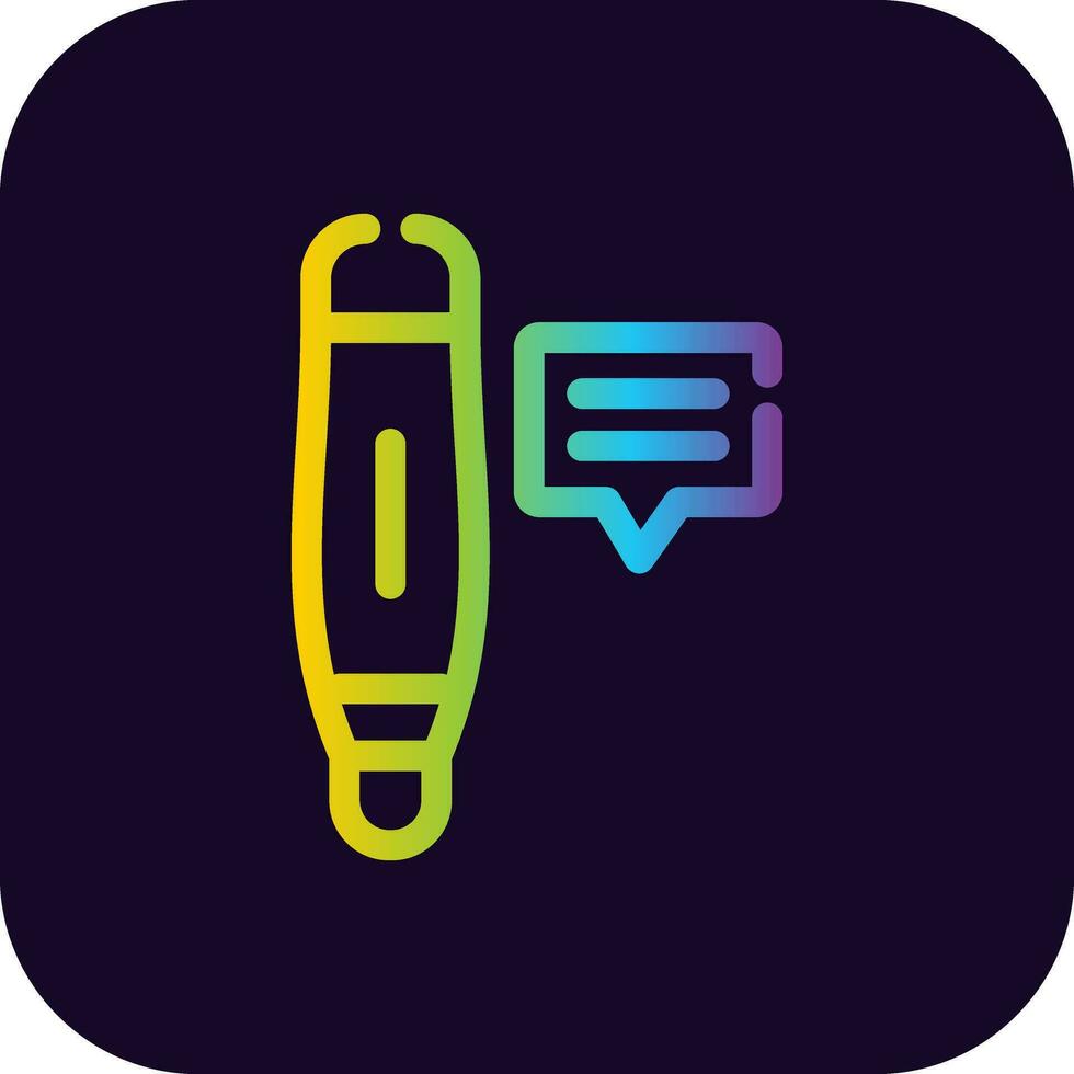 Thermometer Creative Icon Design vector