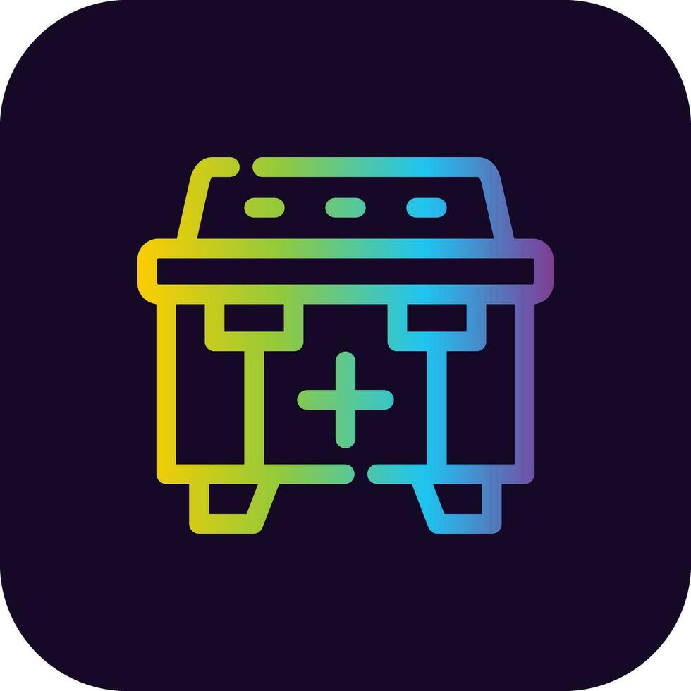 Blood Box Creative Icon Design vector