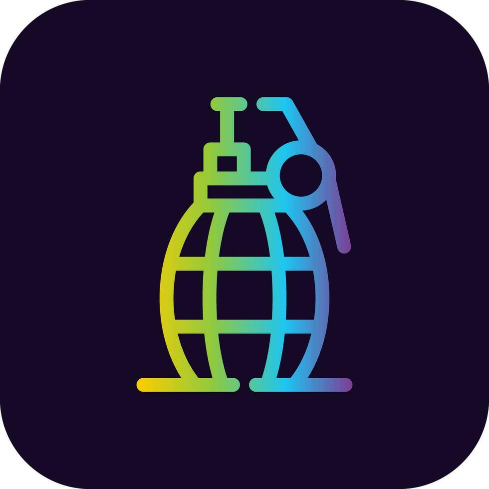 Grenade Creative Icon Design vector