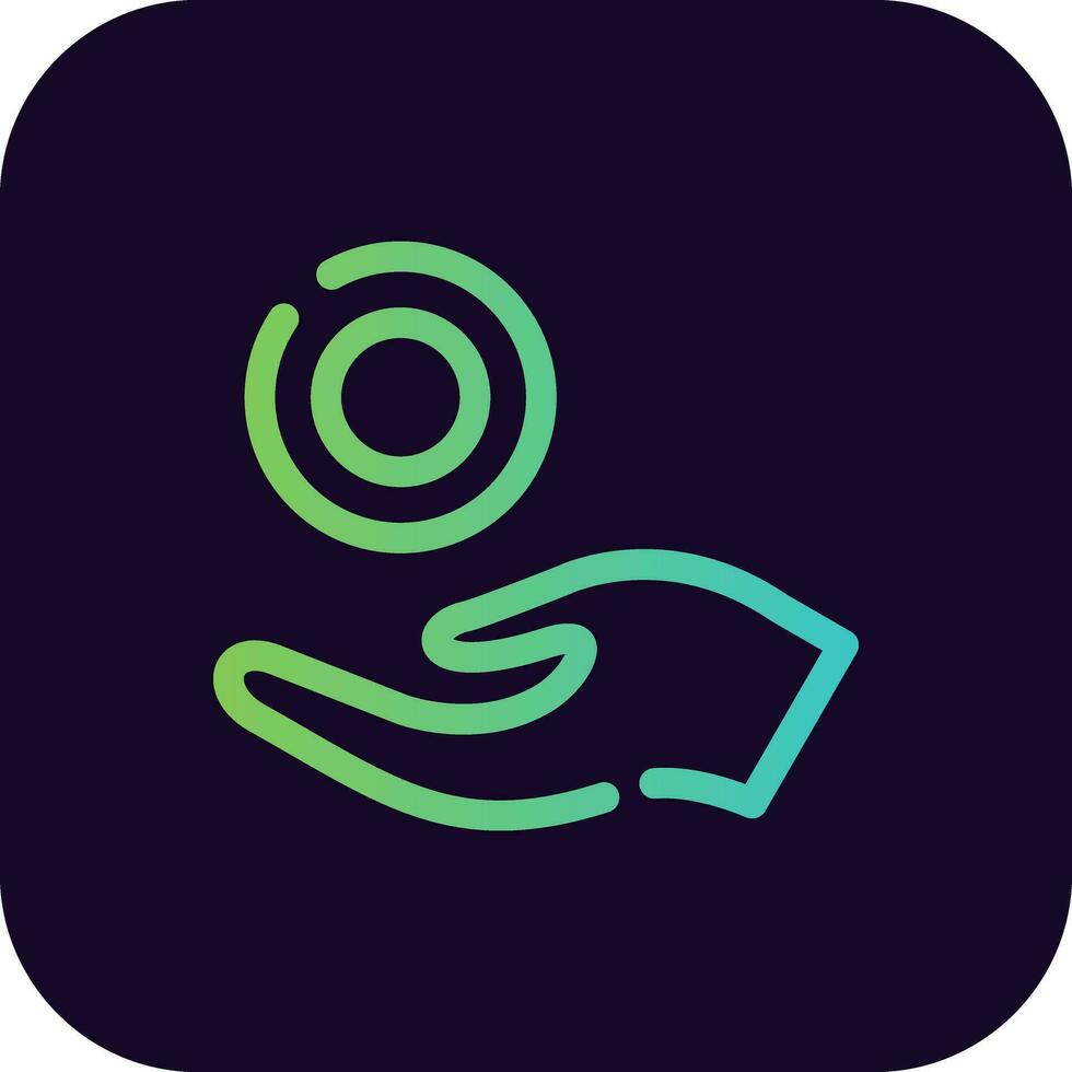 Zakat Creative Icon Design vector
