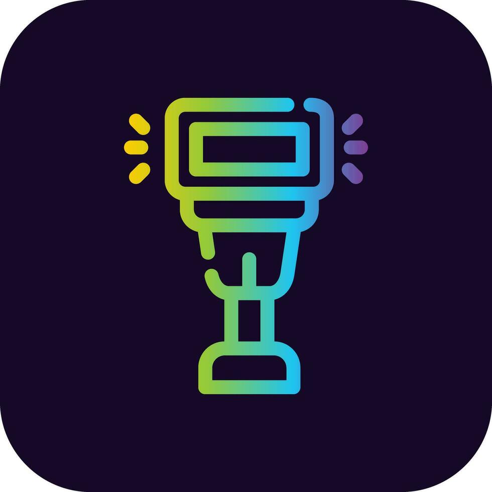 Camera Flash Creative Icon Design vector