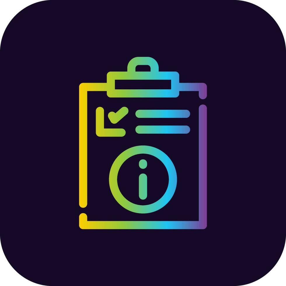 Information Creative Icon Design vector