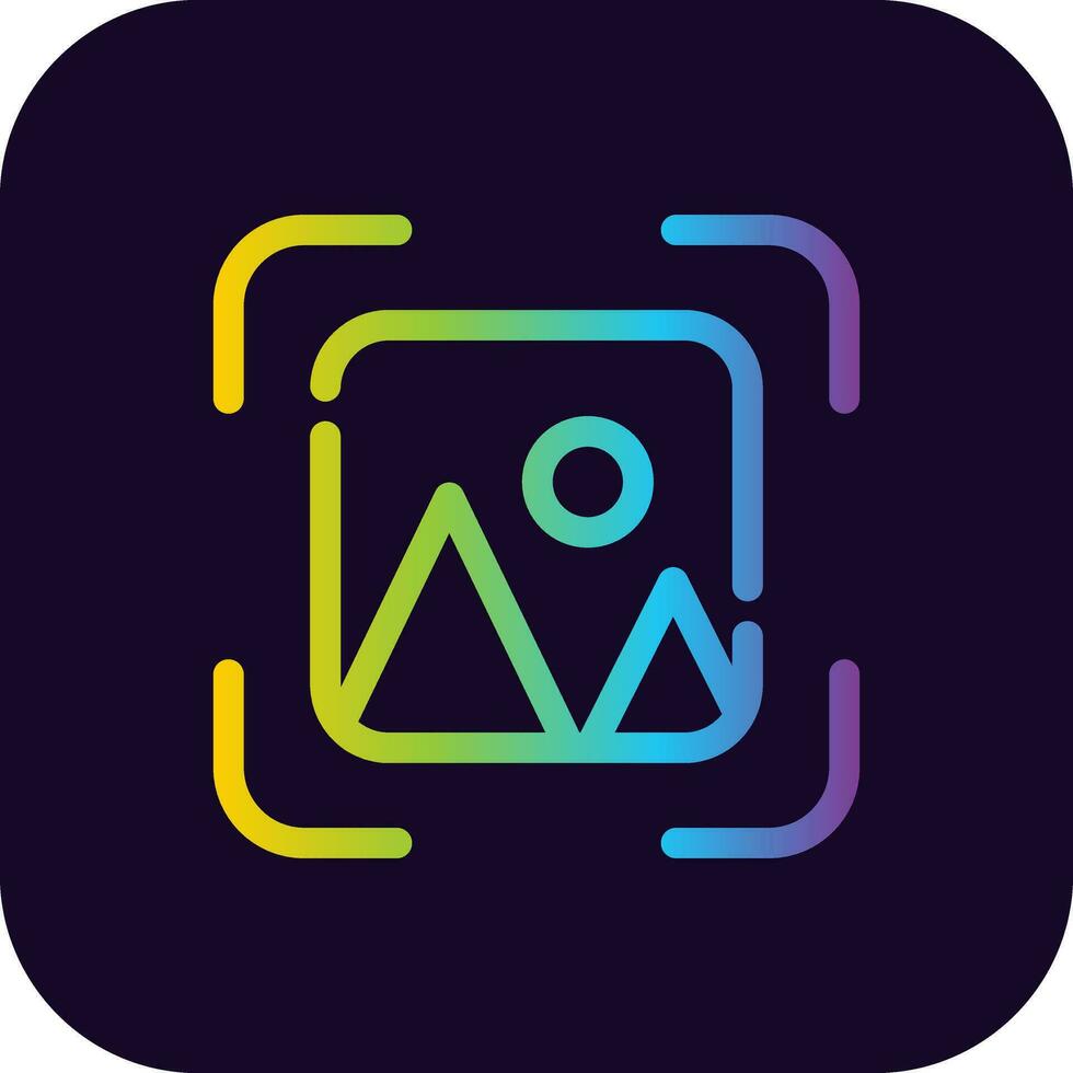 Screenshot Creative Icon Design vector