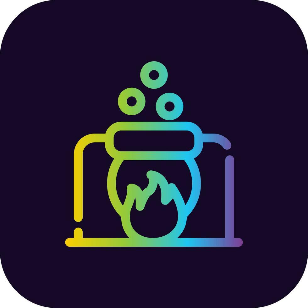 Cauldron Creative Icon Design vector
