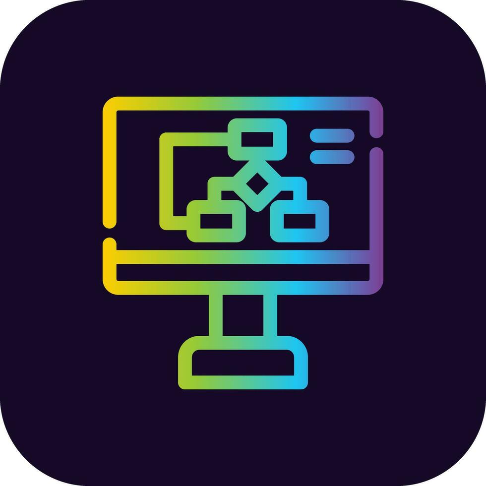 Algorithm Creative Icon Design vector