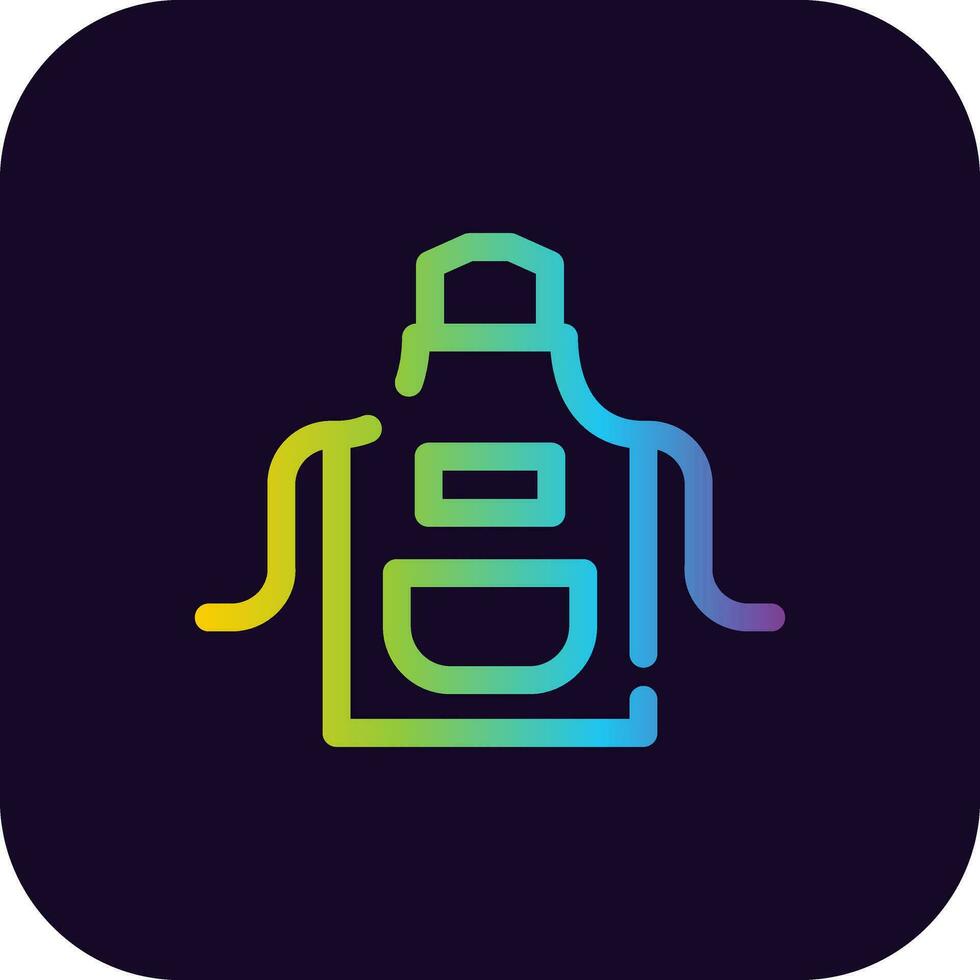 Apron Creative Icon Design vector