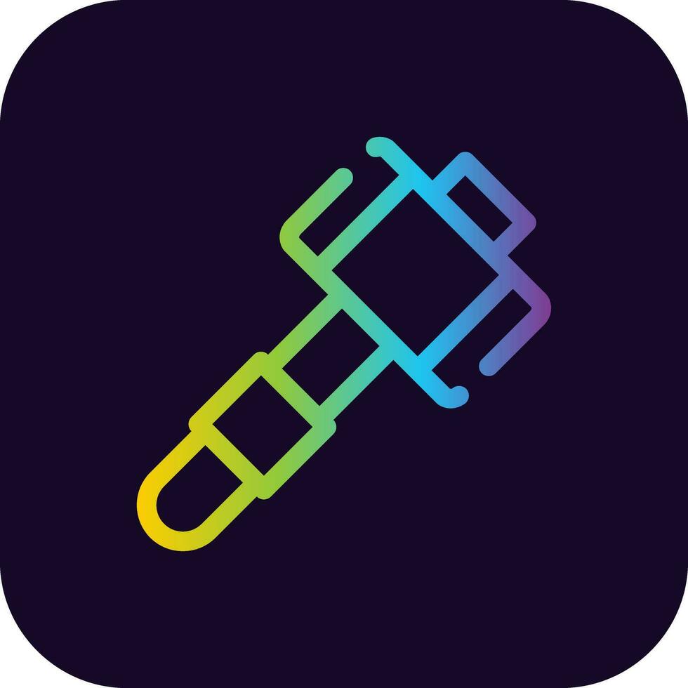 Mallet Creative Icon Design vector
