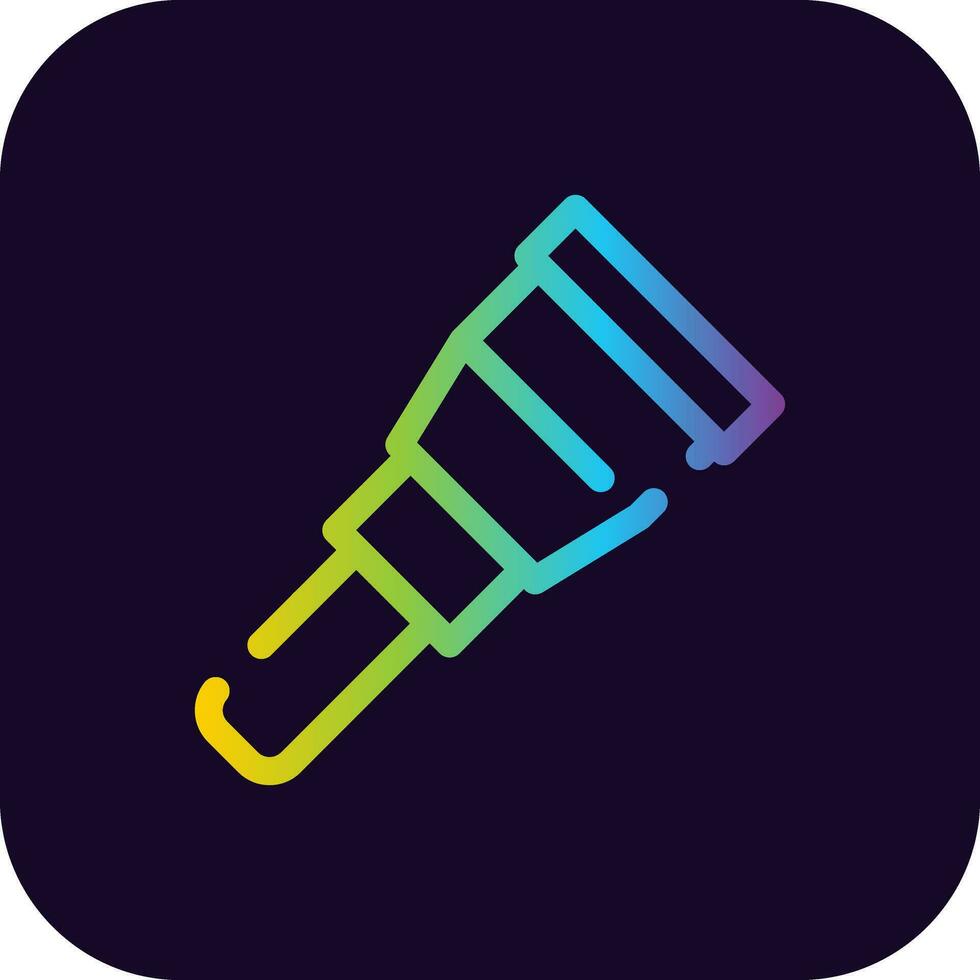Flashlight Creative Icon Design vector