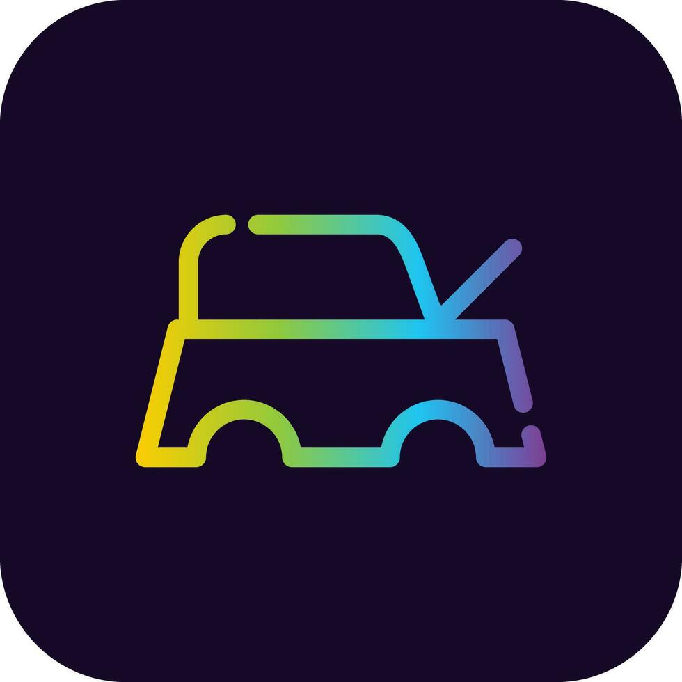 diseño de icono creativo de coche vector