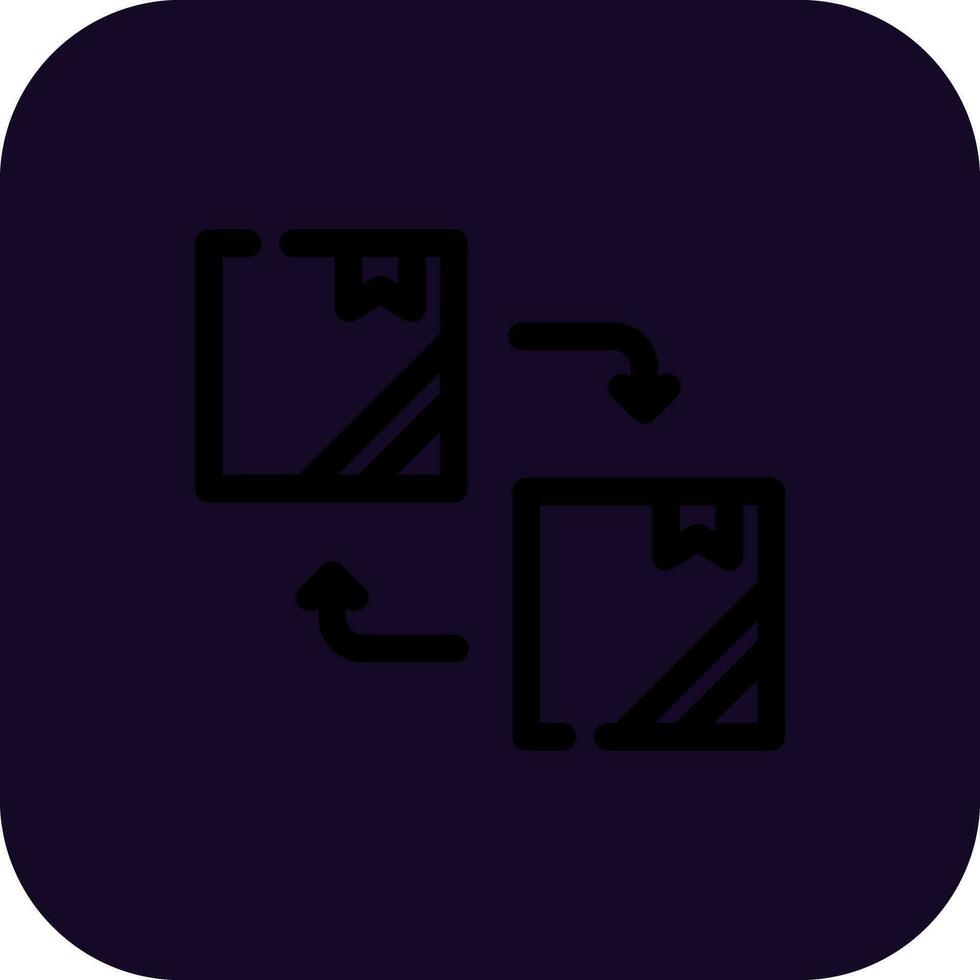 Replacement Creative Icon Design vector