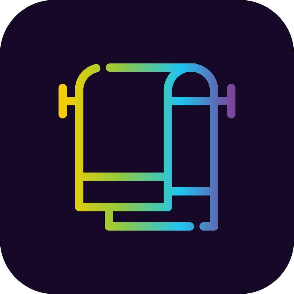 Towel Creative Icon Design vector