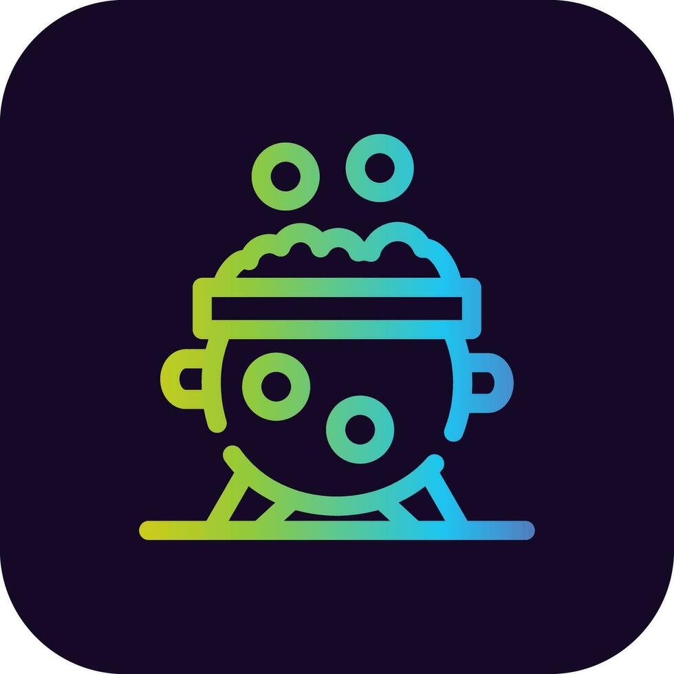 Cauldron Creative Icon Design vector