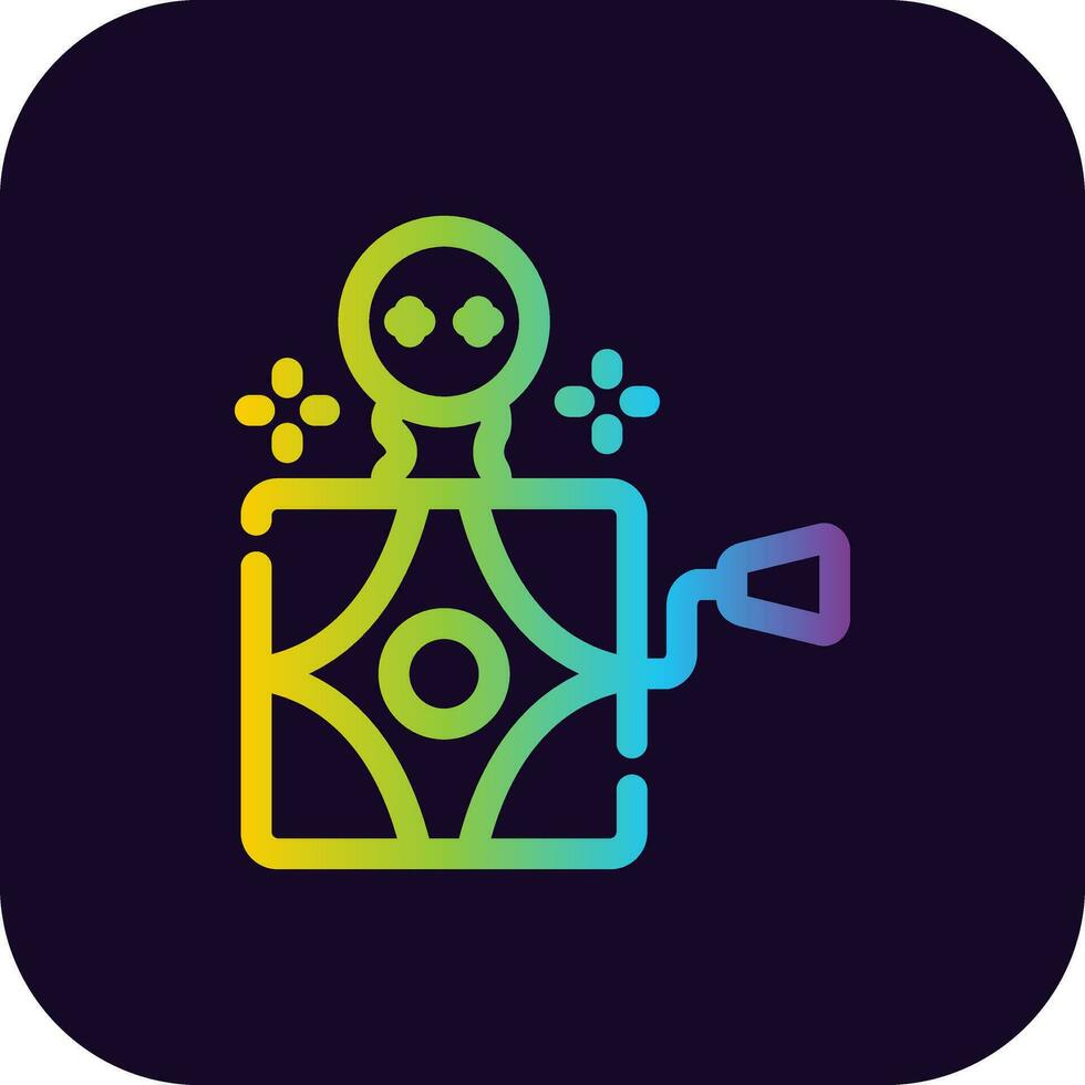 Gradient design Icon vector