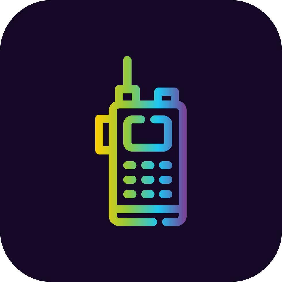 Telephone Creative Icon Design vector