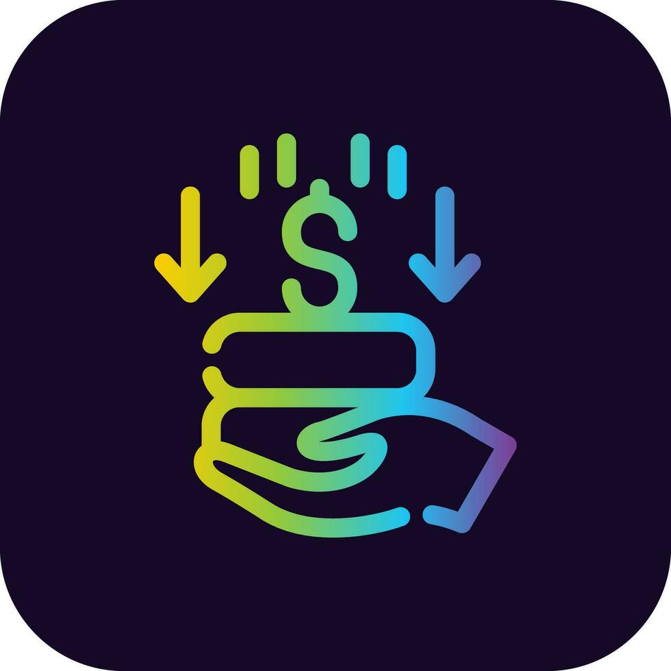 Savings Creative Icon Design vector