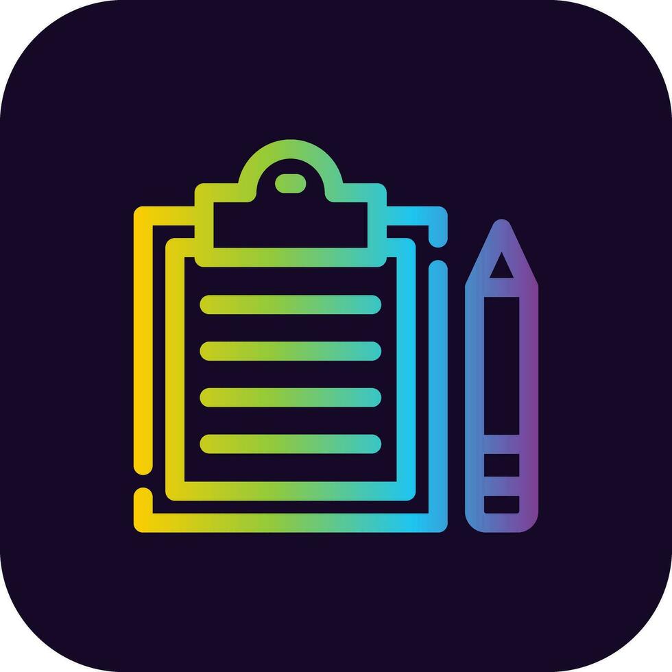 Notepad Creative Icon Design vector