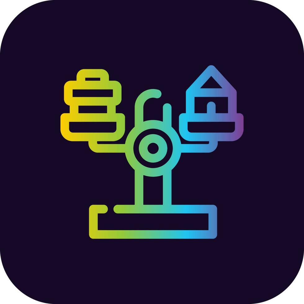 Balance Creative Icon Design vector