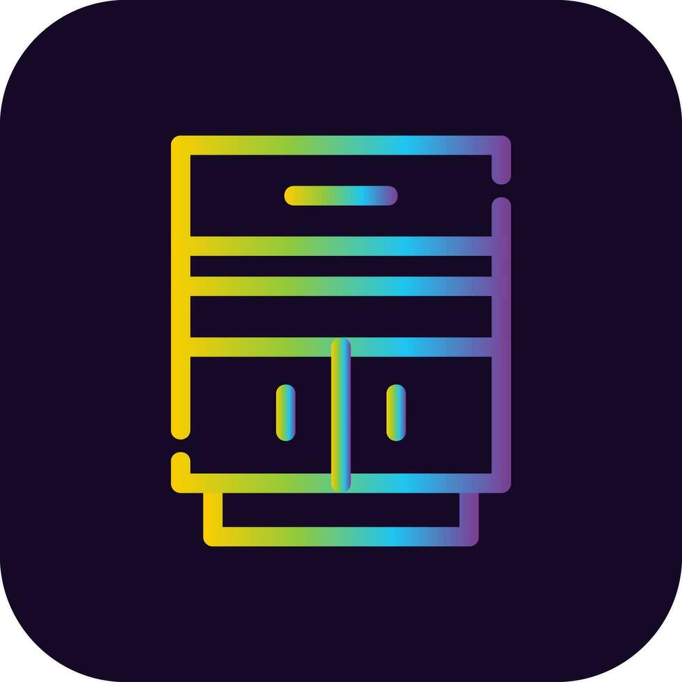 Gradient design Icon vector