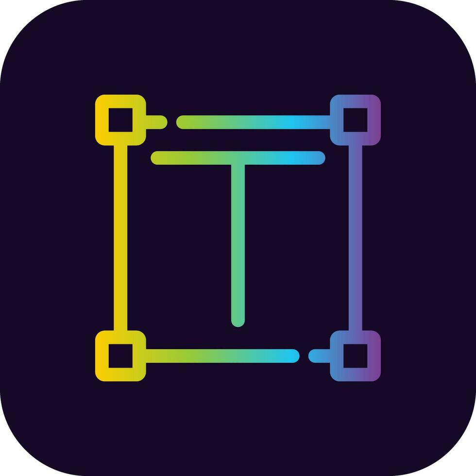 Text Box Creative Icon Design vector