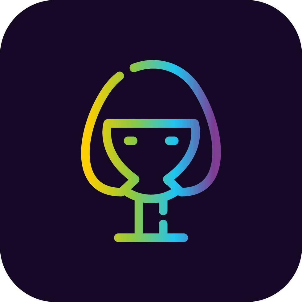 Wig Creative Icon Design vector