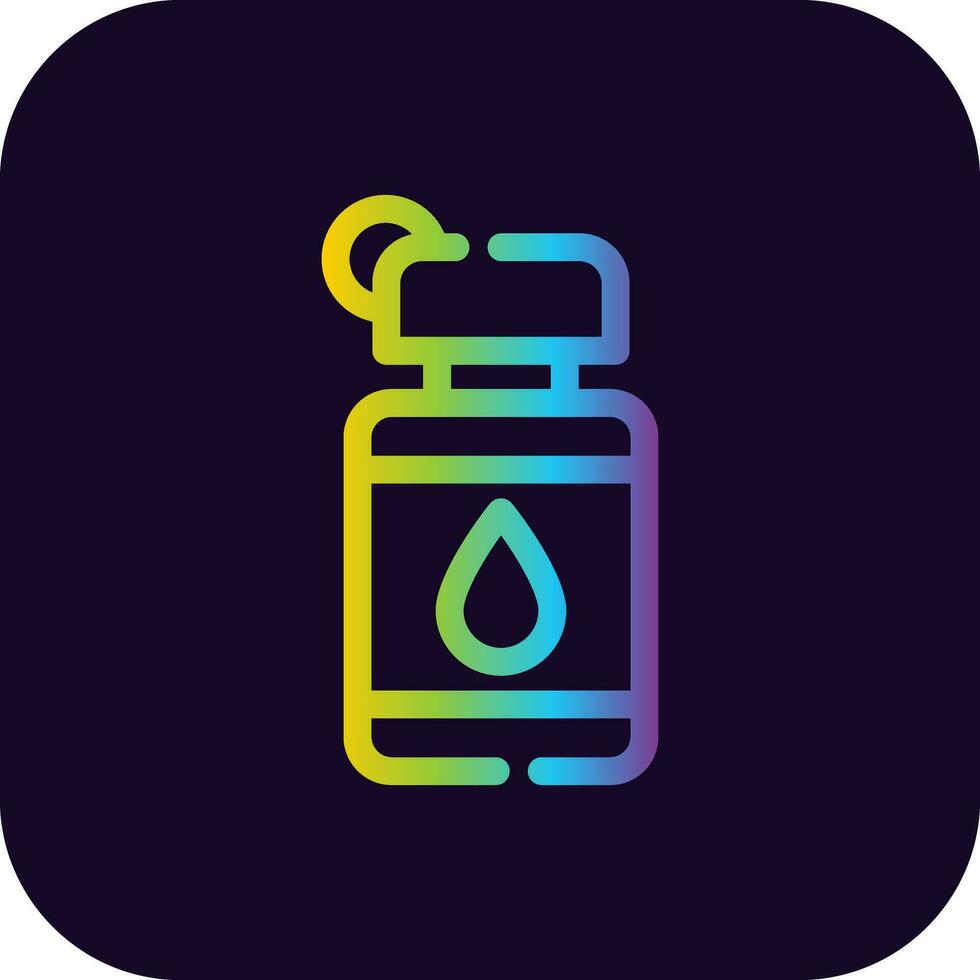 Canteen Creative Icon Design vector