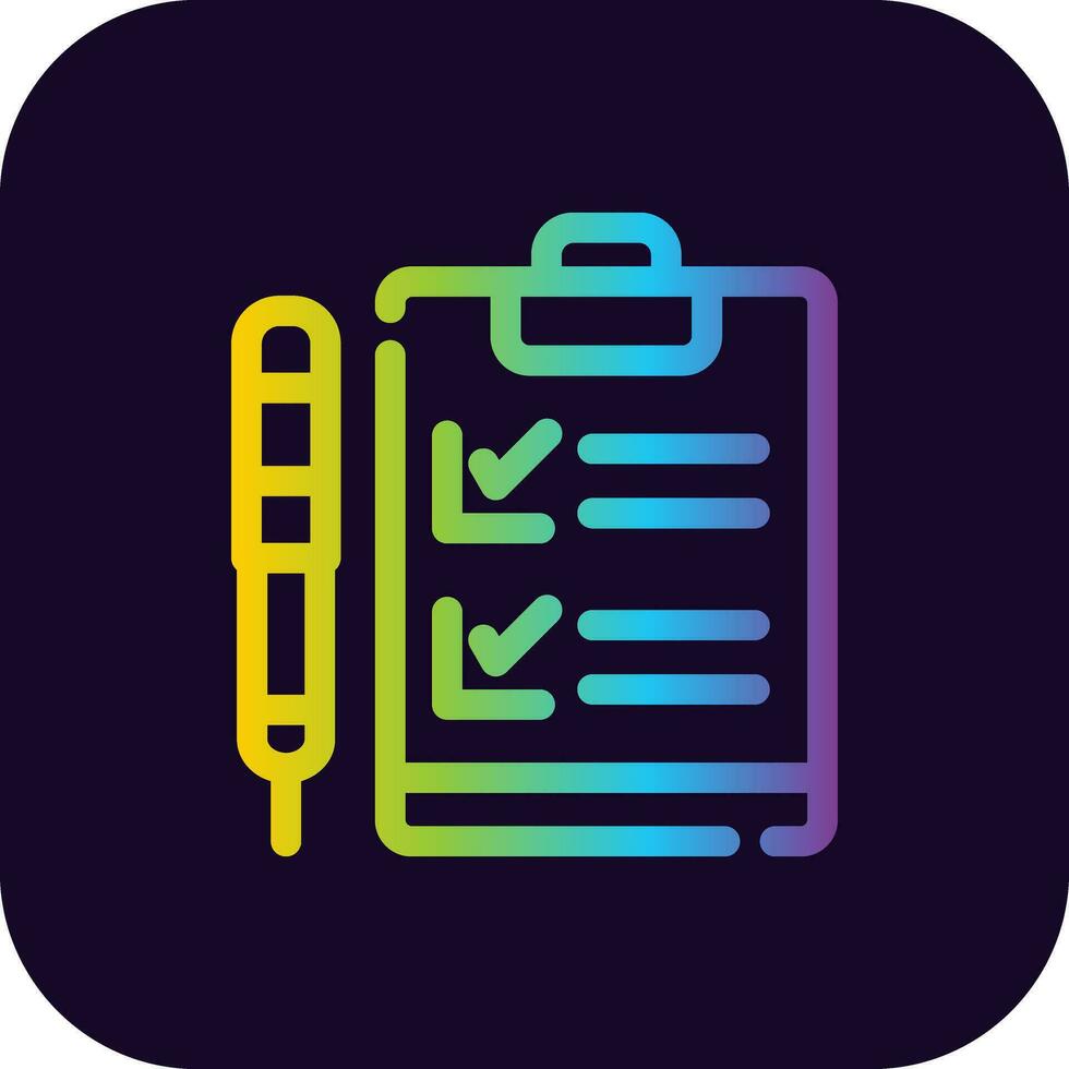 Clipboard Creative Icon Design vector