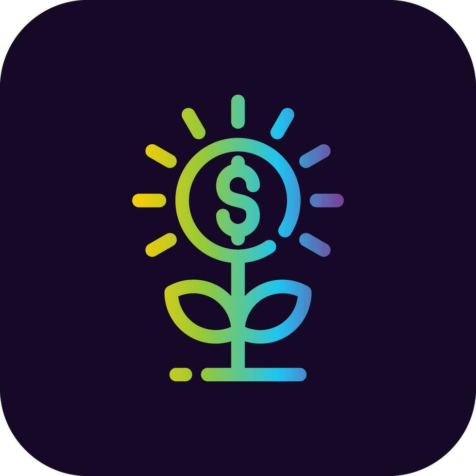 Growth Creative Icon Design vector