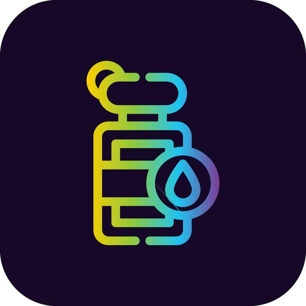 Canteen Creative Icon Design vector