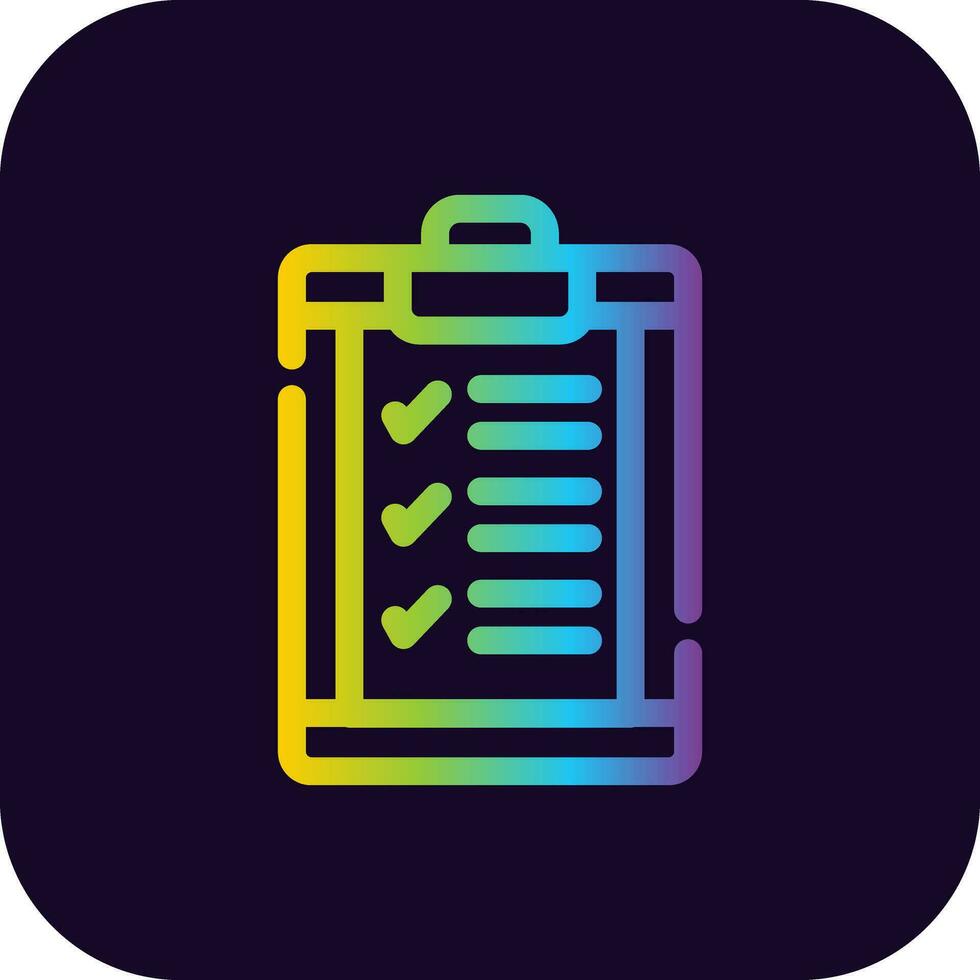 Clipboard Creative Icon Design vector