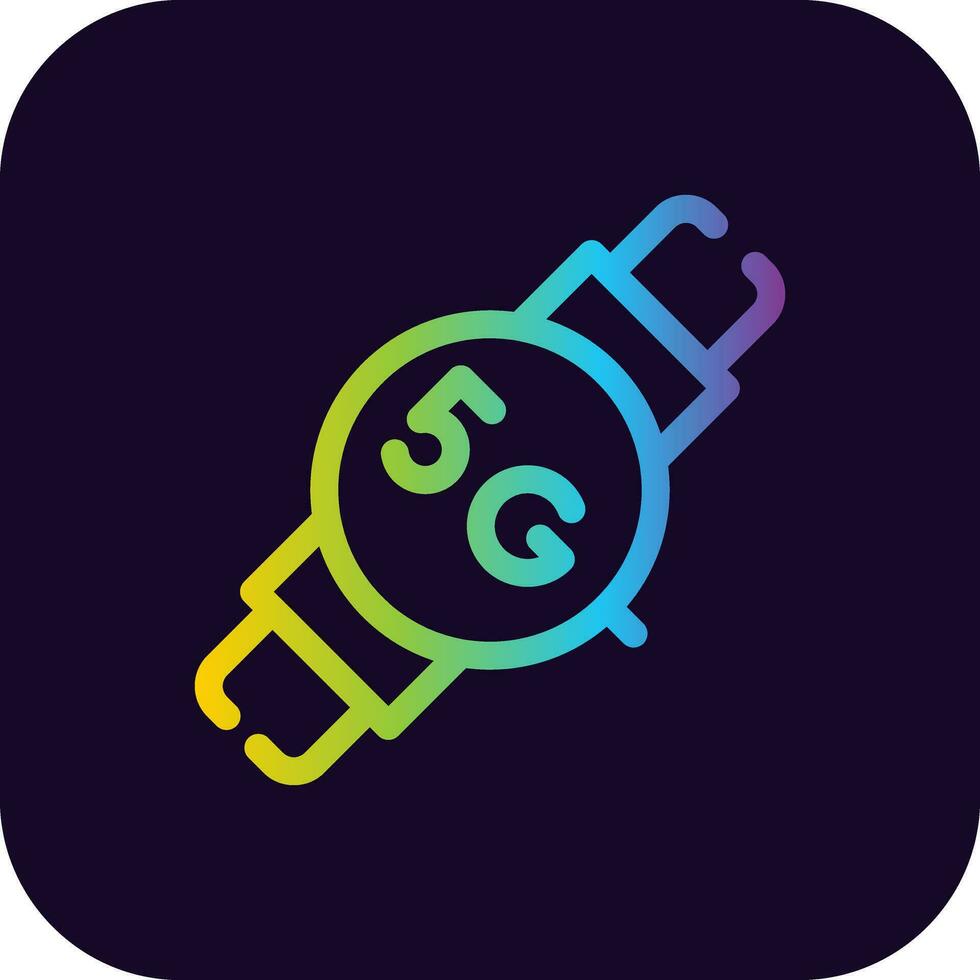 Smart Watch Creative Icon Design vector