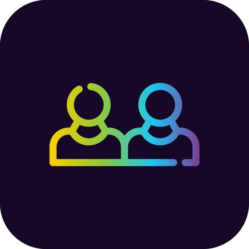 Audience Creative Icon Design vector