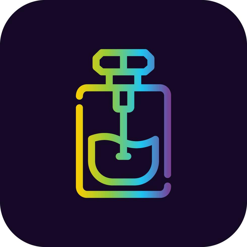 Perfume Creative Icon Design vector