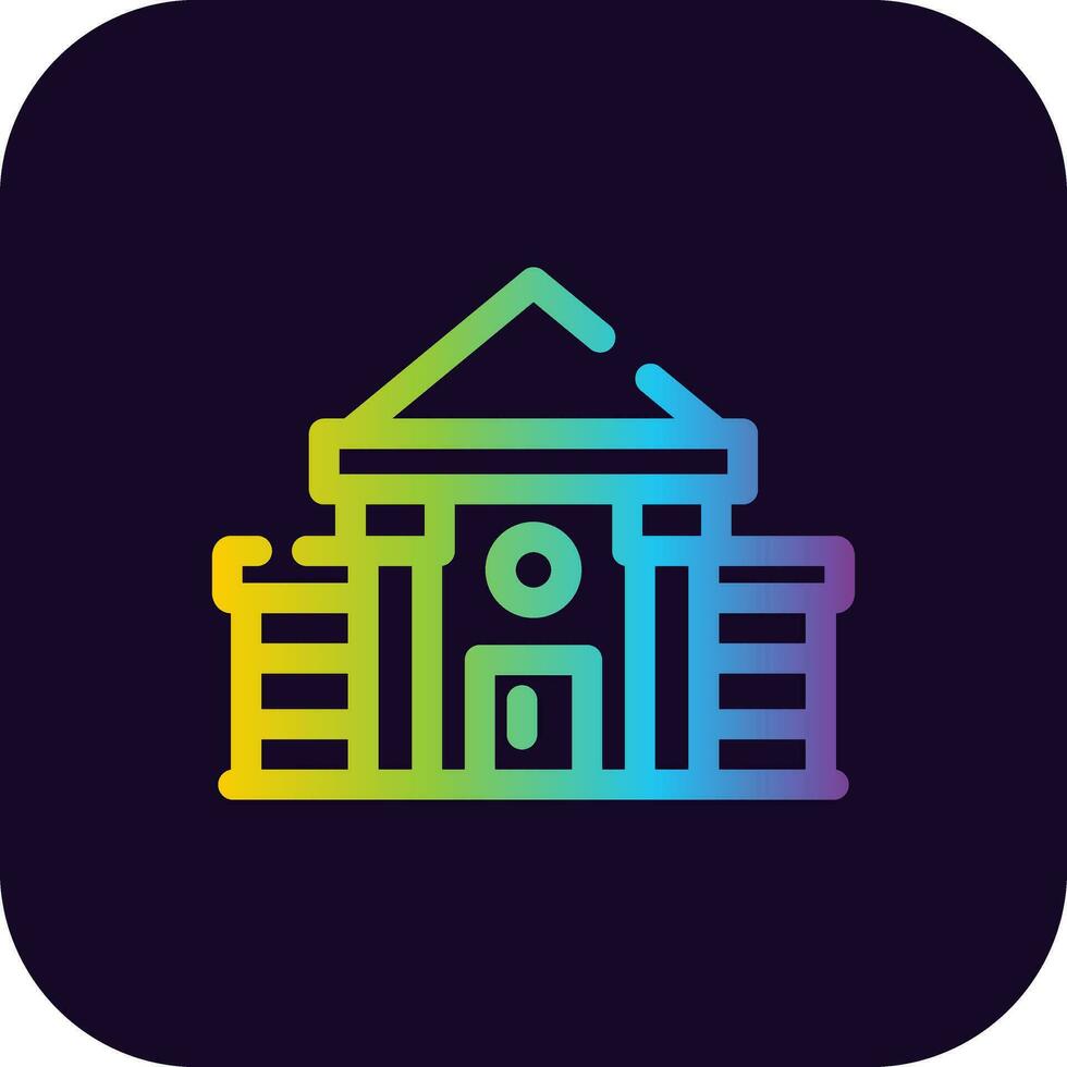 University Creative Icon Design vector