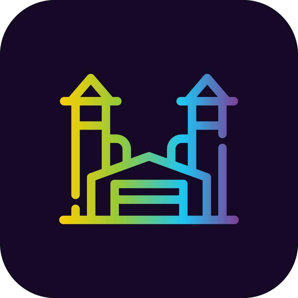 Factory Creative Icon Design vector
