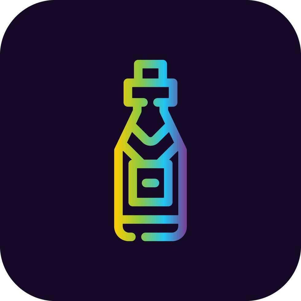 Champagne Creative Icon Design vector