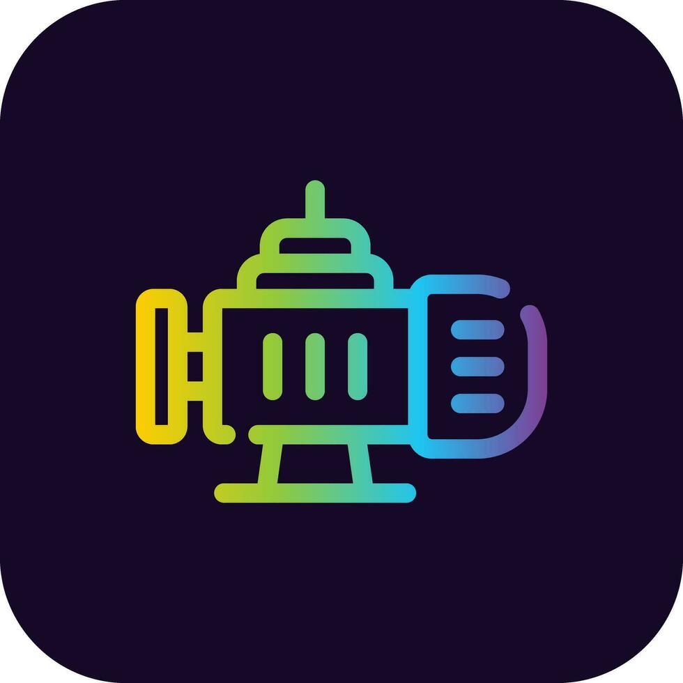 Water Pump Creative Icon Design vector