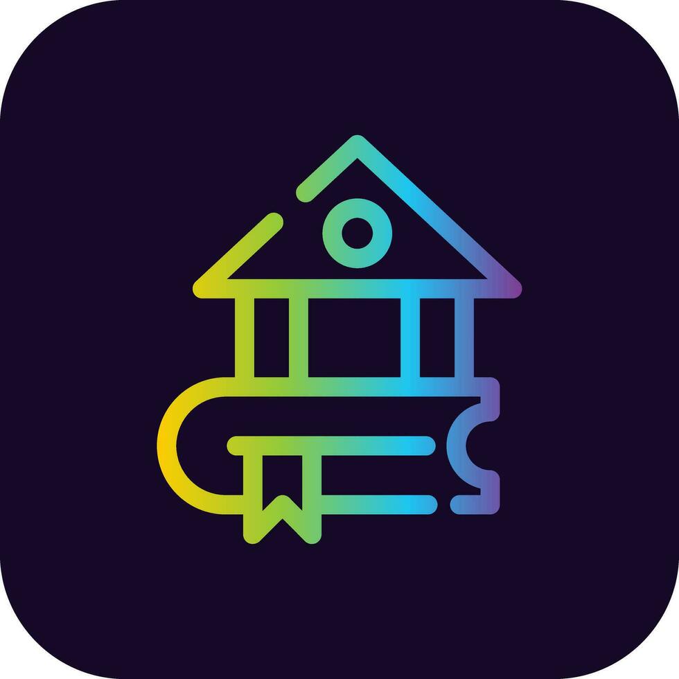 Faculty Creative Icon Design vector