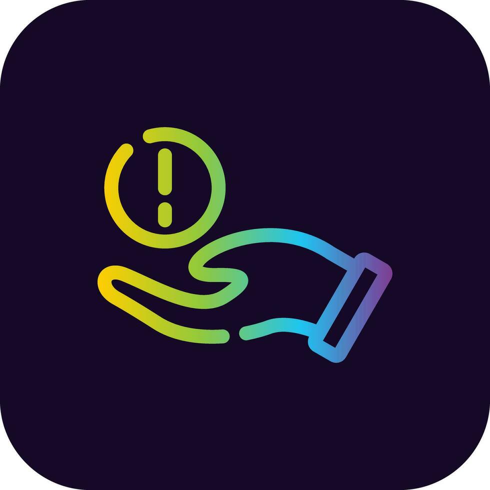Risk Creative Icon Design vector