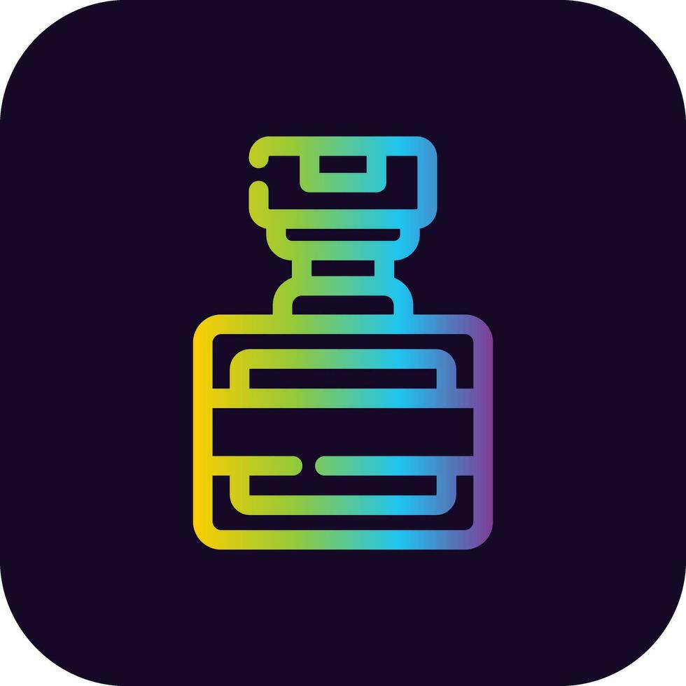 Perfume Creative Icon Design vector