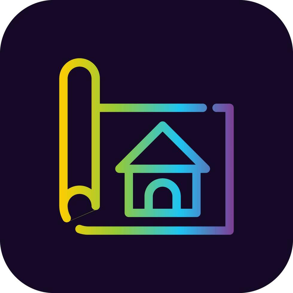 House Design Creative Icon Design vector