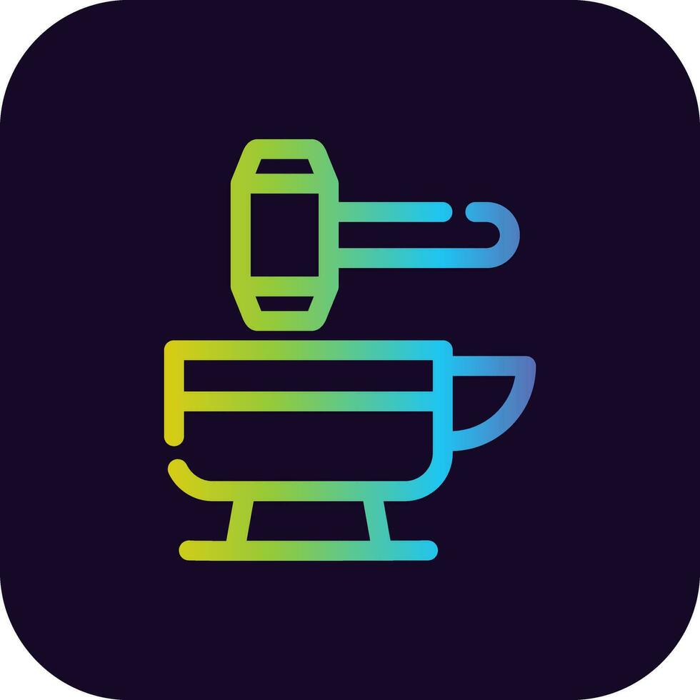 Blacksmith Creative Icon Design vector
