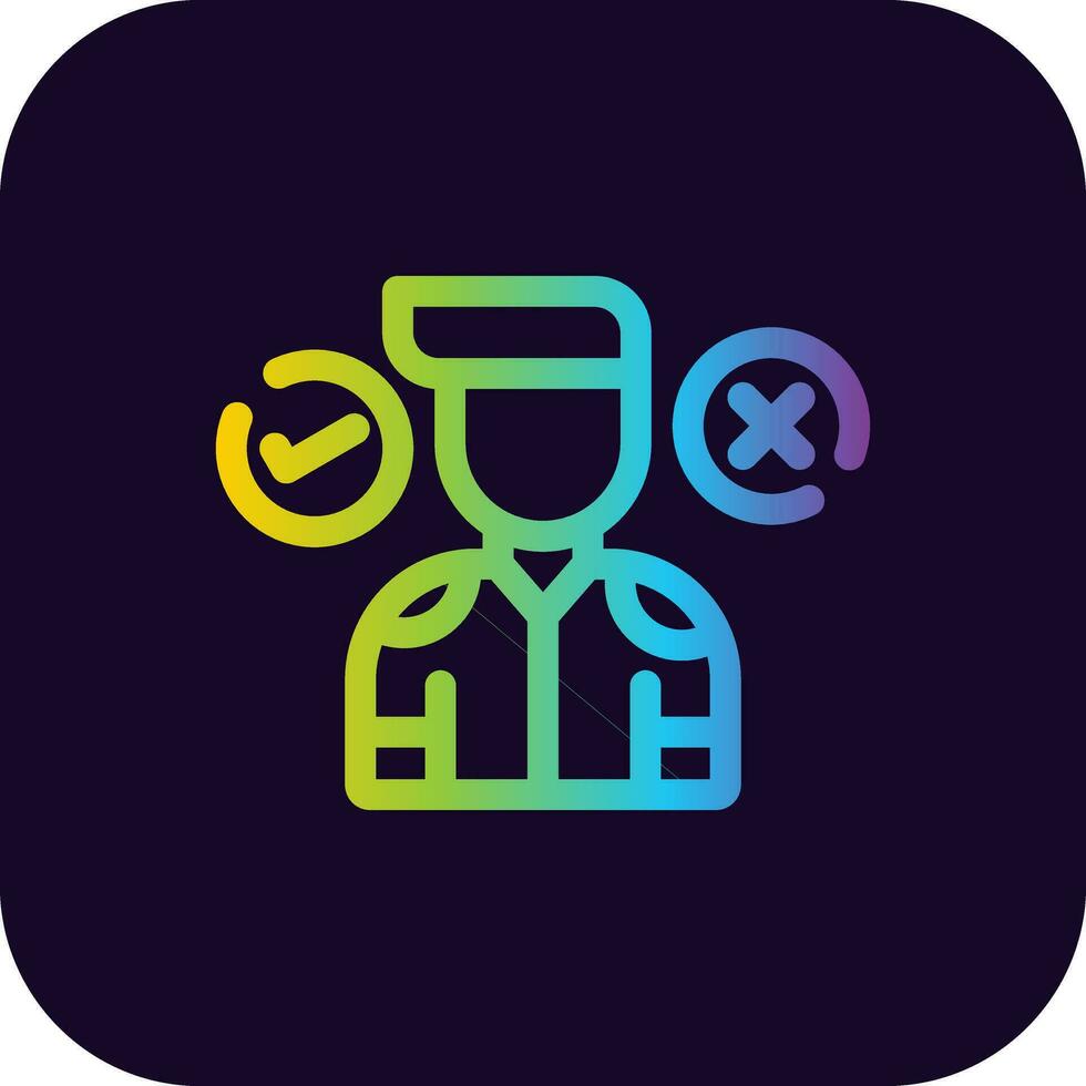 Decision Makers Creative Icon Design vector