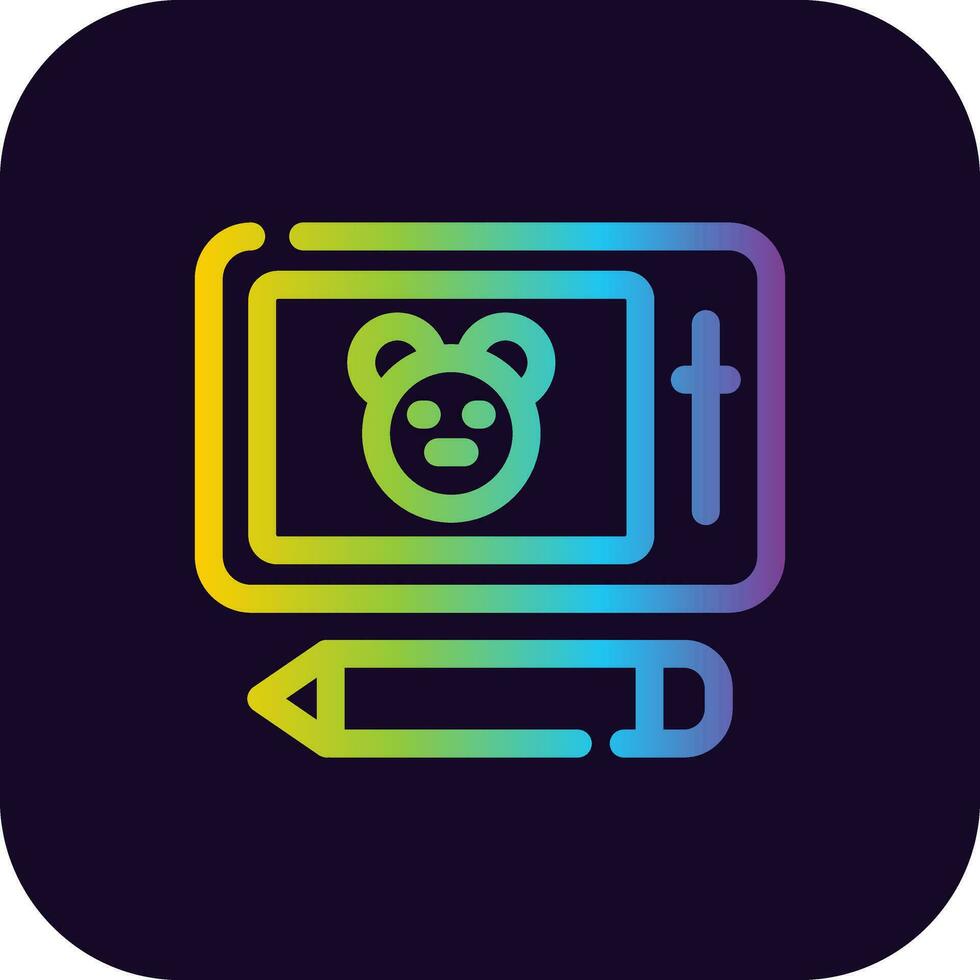 Telesketch Creative Icon Design vector