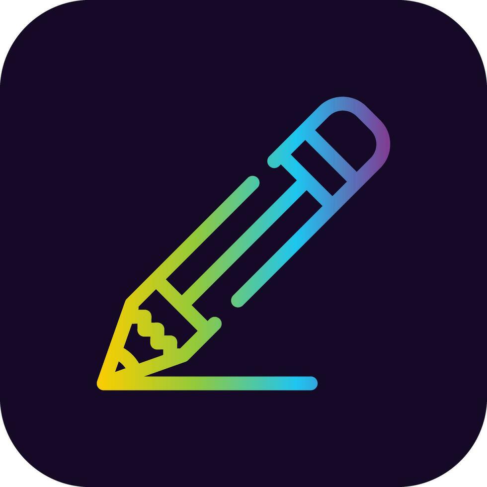 Pencil Creative Icon Design vector
