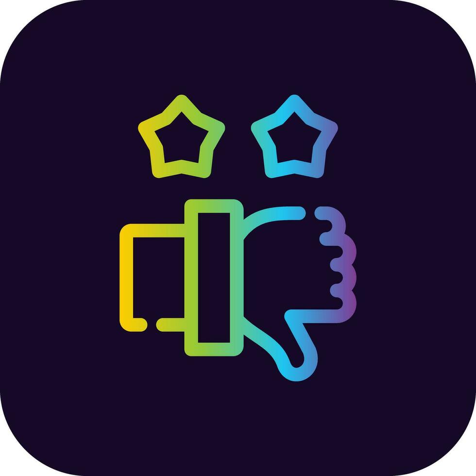 Negative Consequences Creative Icon Design vector